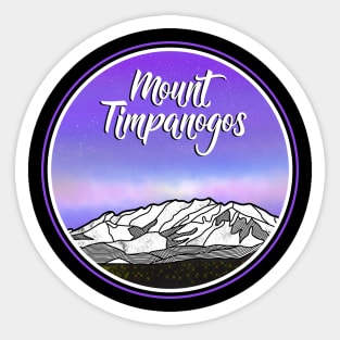 Mountain Mout Timpanogos Sticker